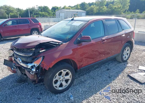 2014 Ford Edge Sel z USA, uszkodzony, nr VIN 2FMDK3JC5EBA89765